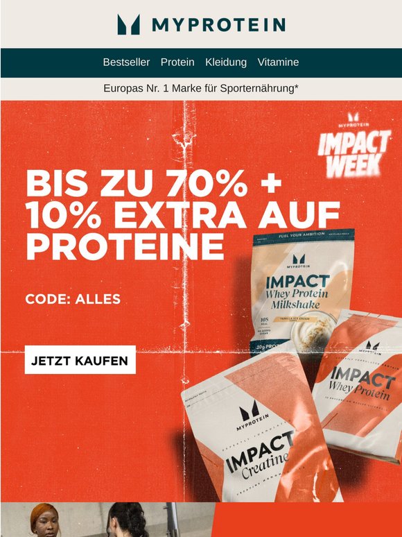 Exklusiv: Bis zu 70% im Impact Week Sale 🌈