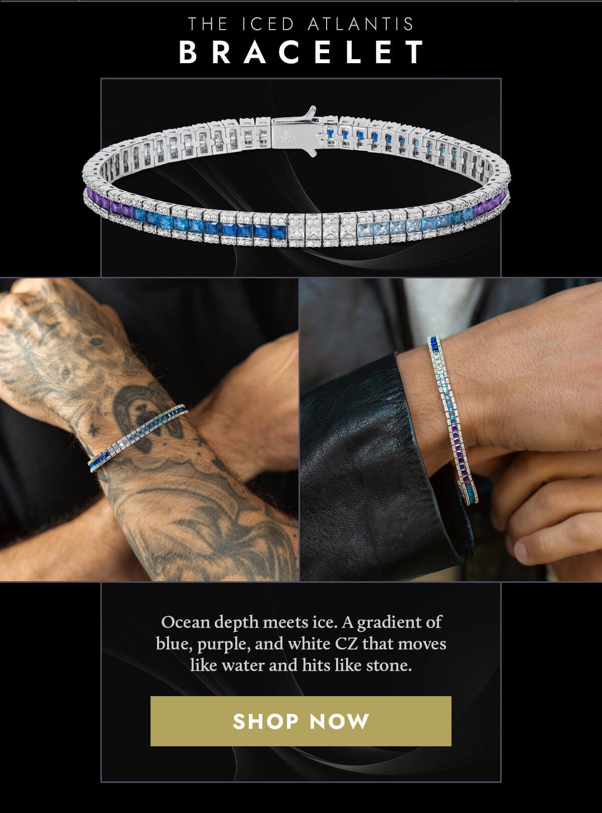 The Iced Atlantis Bracelet 