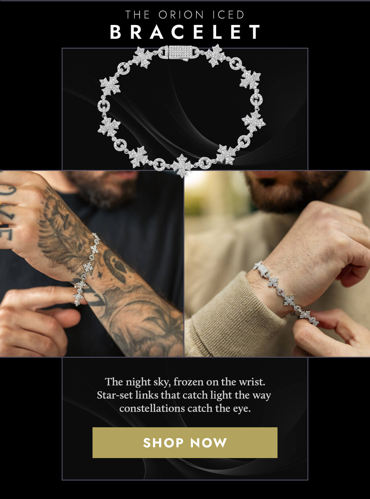 The Orion Iced Bracelet 