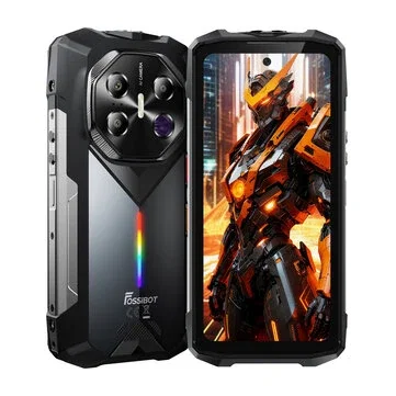 [EU Direct] FOSSiBOT F113 AI 5G 50M Flashlight 36GB 256GB 20000mAh 33W Fast Charging 50MP Camera 64MP Night Vision 6.78 inch FHD+ 120Hz NFC Android 15 Dimensity 7050 IP68 IP69K Waterproof Rugged Smartphone