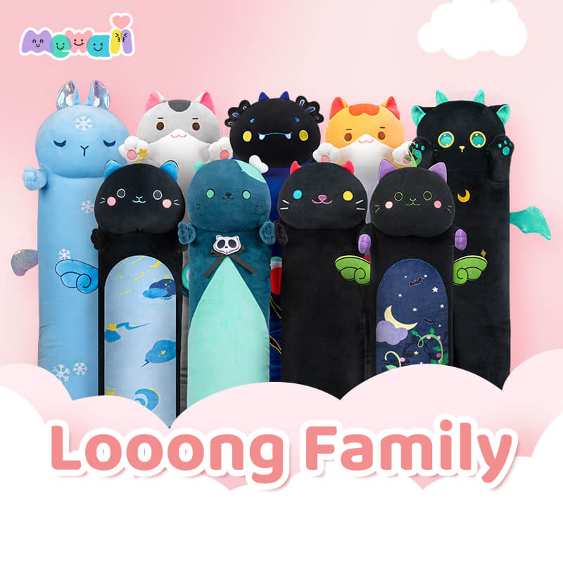 MeWaii® Loooong Family Long Cat Stuffed Plush