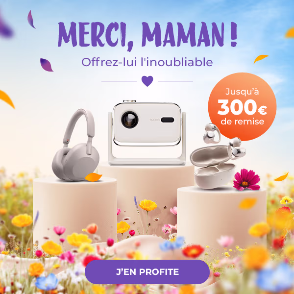 Merci maman ! Offrez lui l'inoubliable. Jusqu'à 300€ de remise. J'en profite. 