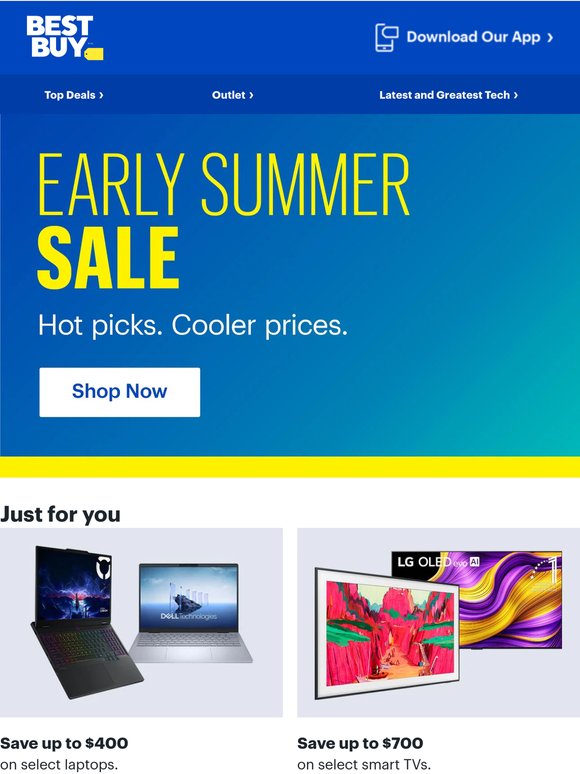 Early summer savings worth the scroll. 👀