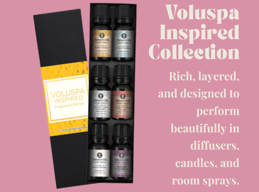 Voluspa Inspired Fragrance Oil Collection
