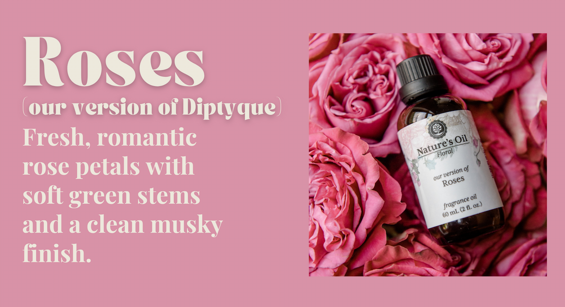 Roses Fragrance Oil (our version of Diptyque)