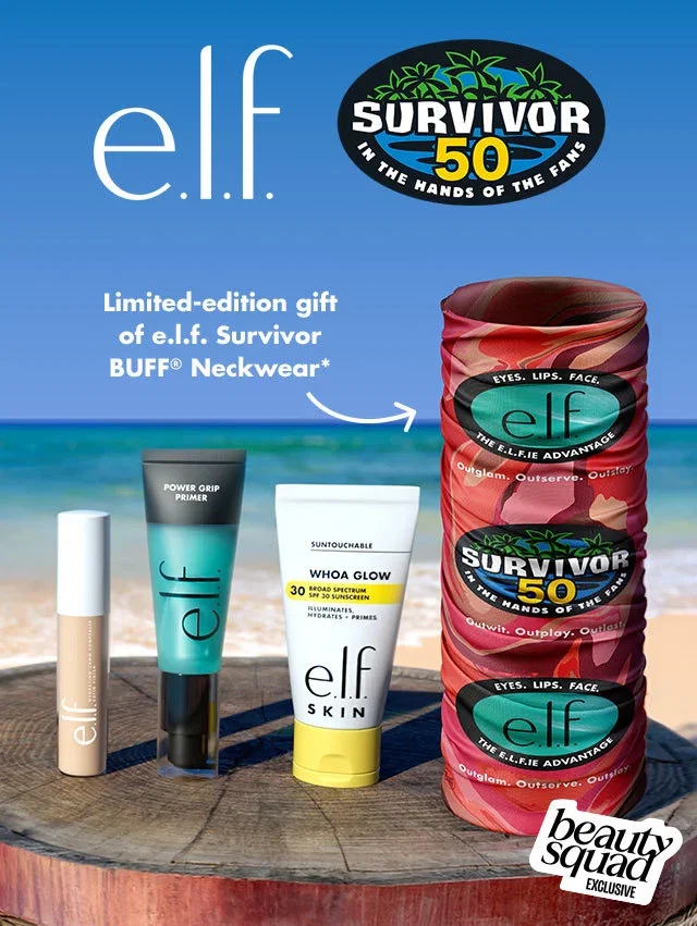 limited-edition gift of e.l.f. Survivor BUFF® Neckwear*