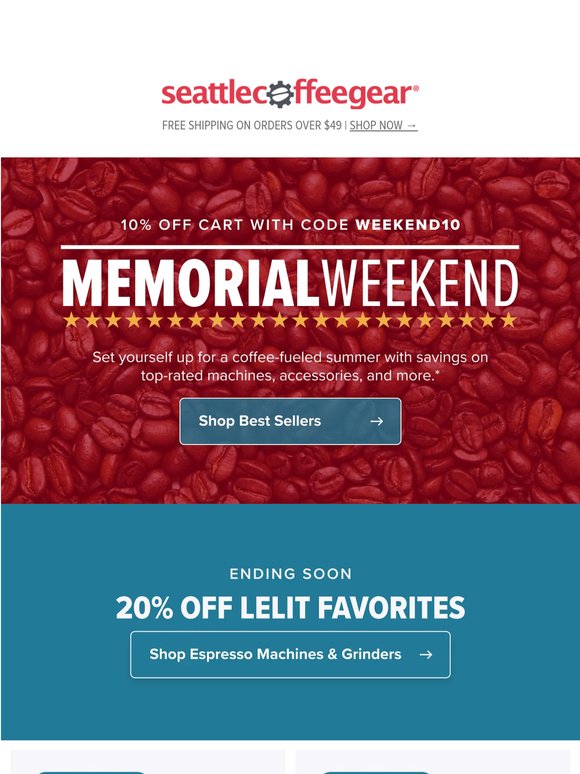 Memorial Weekend Sale — 10% Off at checkout! 😍