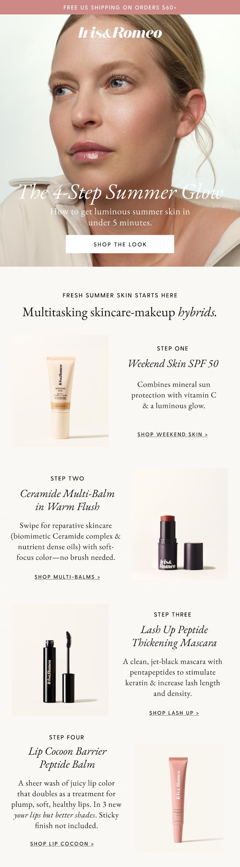 4-Step Summer Glow