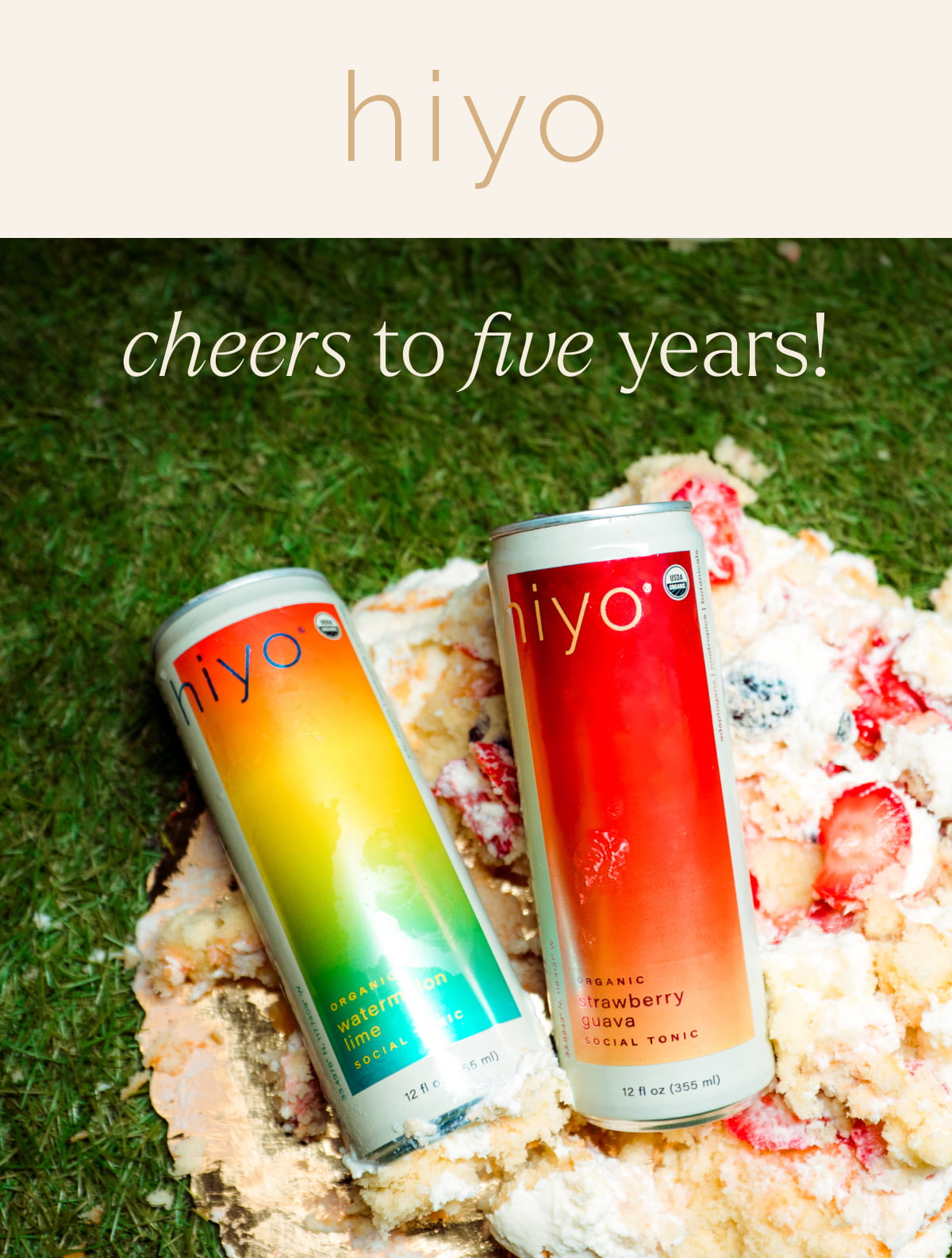hiyo | cheers to five years!