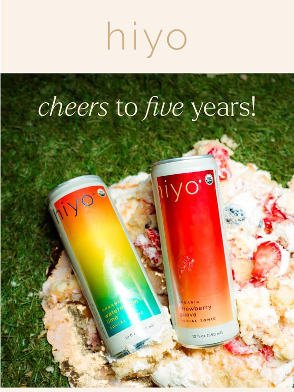 TODAY, WE TOAST.