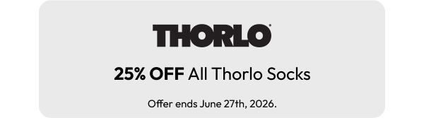 25% OFF All Thorlo Socks 