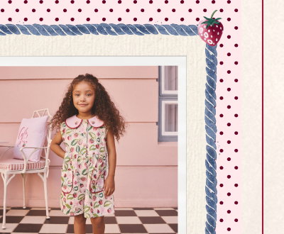 Green/Pink Cath Kidston Playsuit (3mths-7yrs)