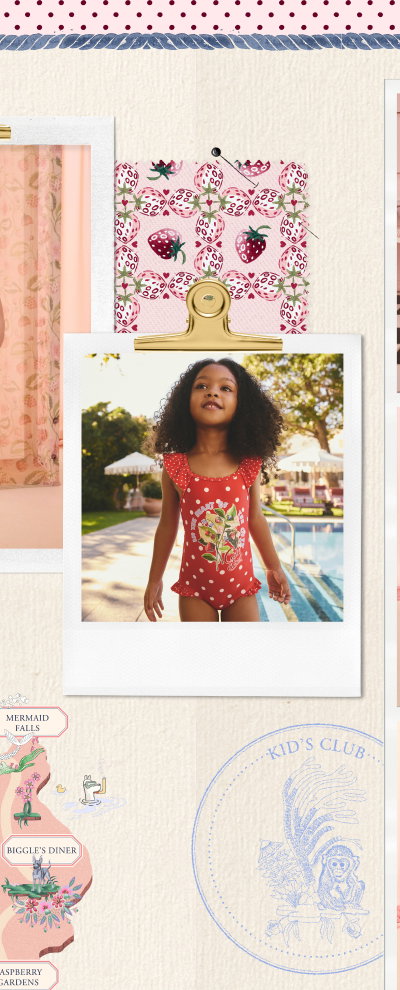 Cath Kidston Red Polka Dot Flower Cath Kidston Frill Swimsuit (3mths-7yrs)