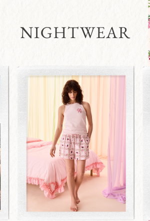 Cath Kidston Pink Raspberry Check Pyjama Set