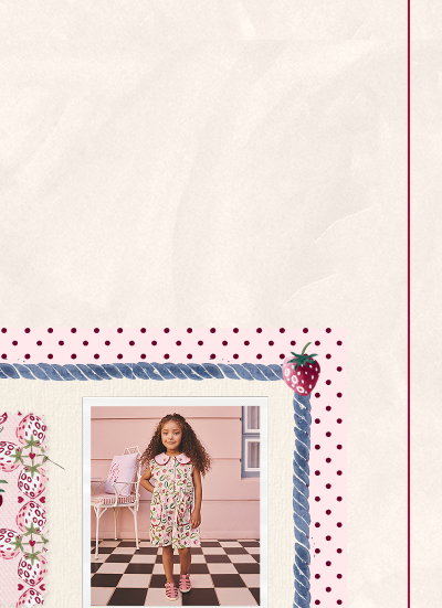Green/Pink Cath Kidston Playsuit (3mths-7yrs)