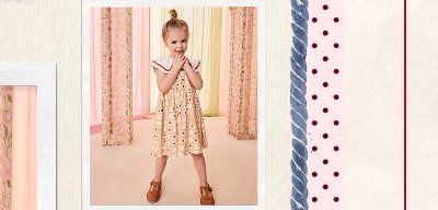 Yellow Cath Kidston Short Sleeve Collared Dress (3mths-7yrs)