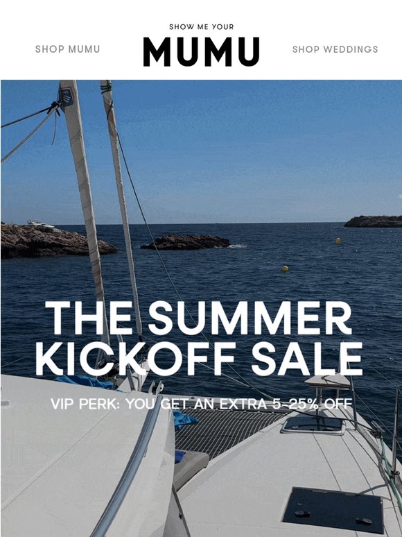 UP TO 60% OFF STYLES NEVER BEFORE ON SALE! ☀️