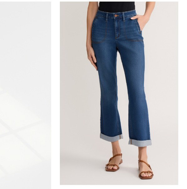 Lexington Girlfriend Jeans, Phoenix Wash