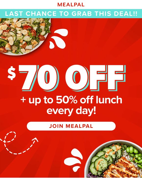 We’ll give you a FREE $70 credit if you open this email!