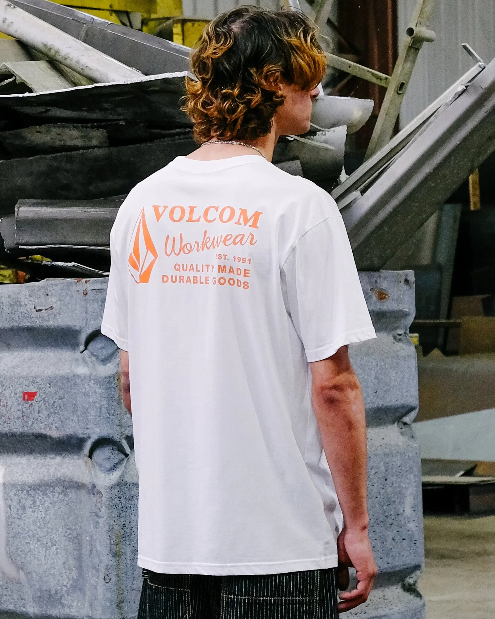 Image of Camiseta Workwear - White Combo