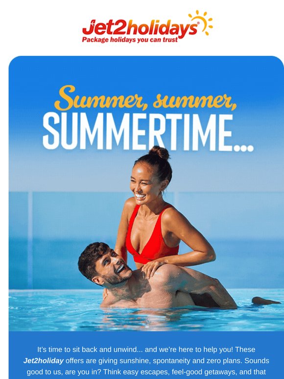 Make this summer your greatest hit
