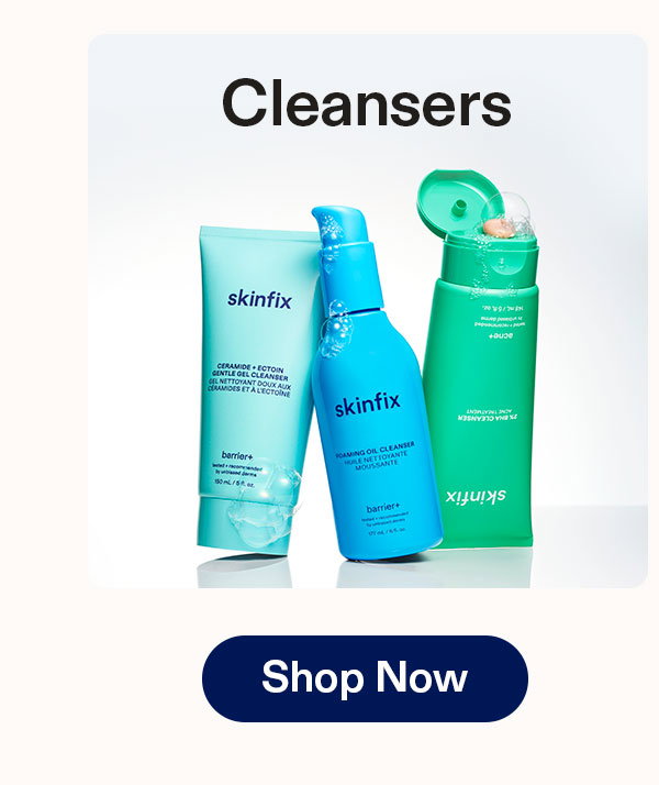 Cleansers | Shop Now