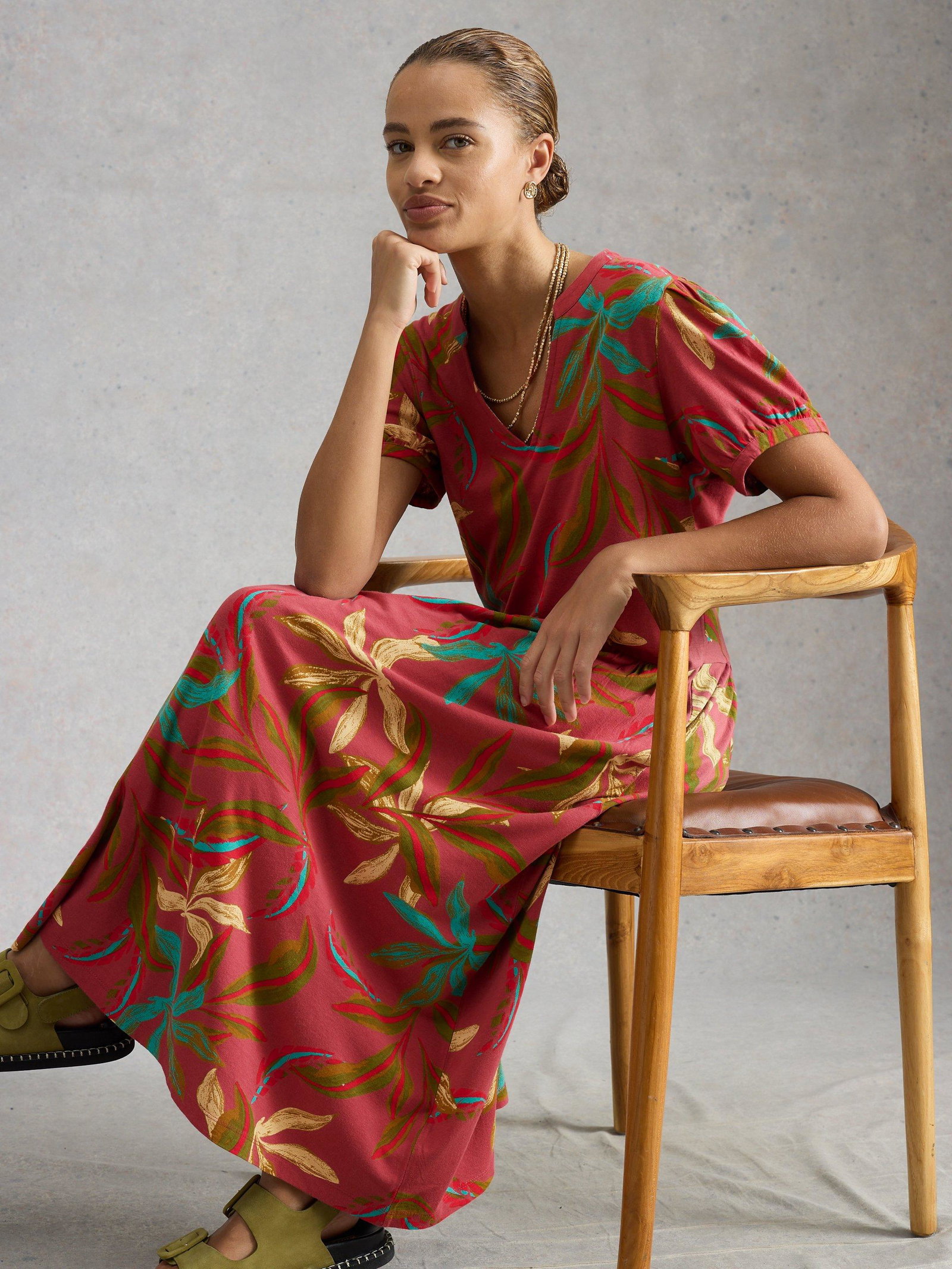 Shop Leah Jersey Dress