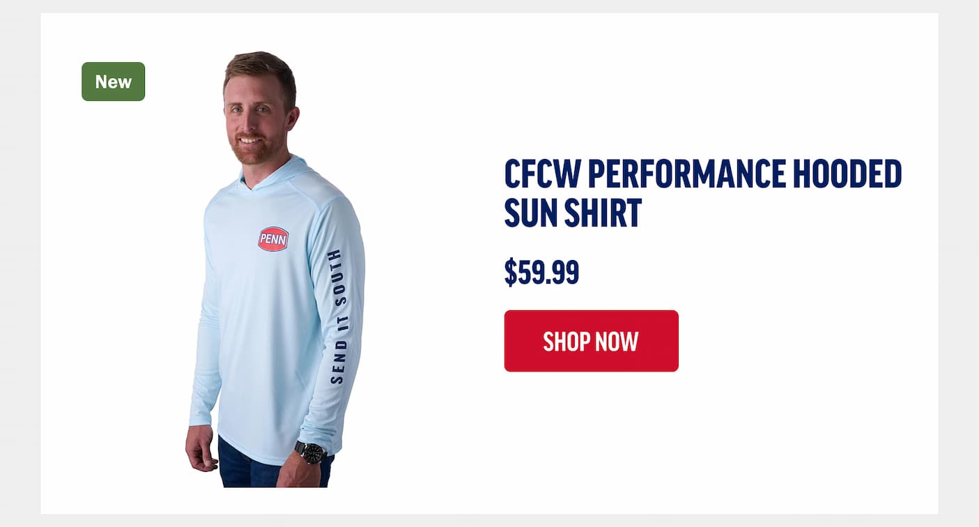 PENN CFCW Performance Hooded Sun Shirt