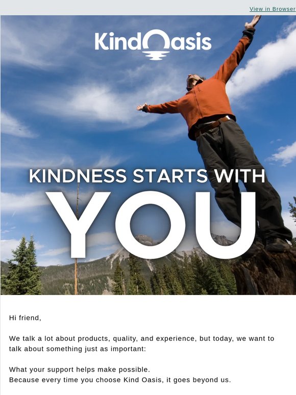 Your Support Fuels Our Kindness!