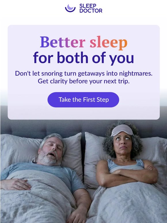 Vacation is for relaxing, not for earplugs