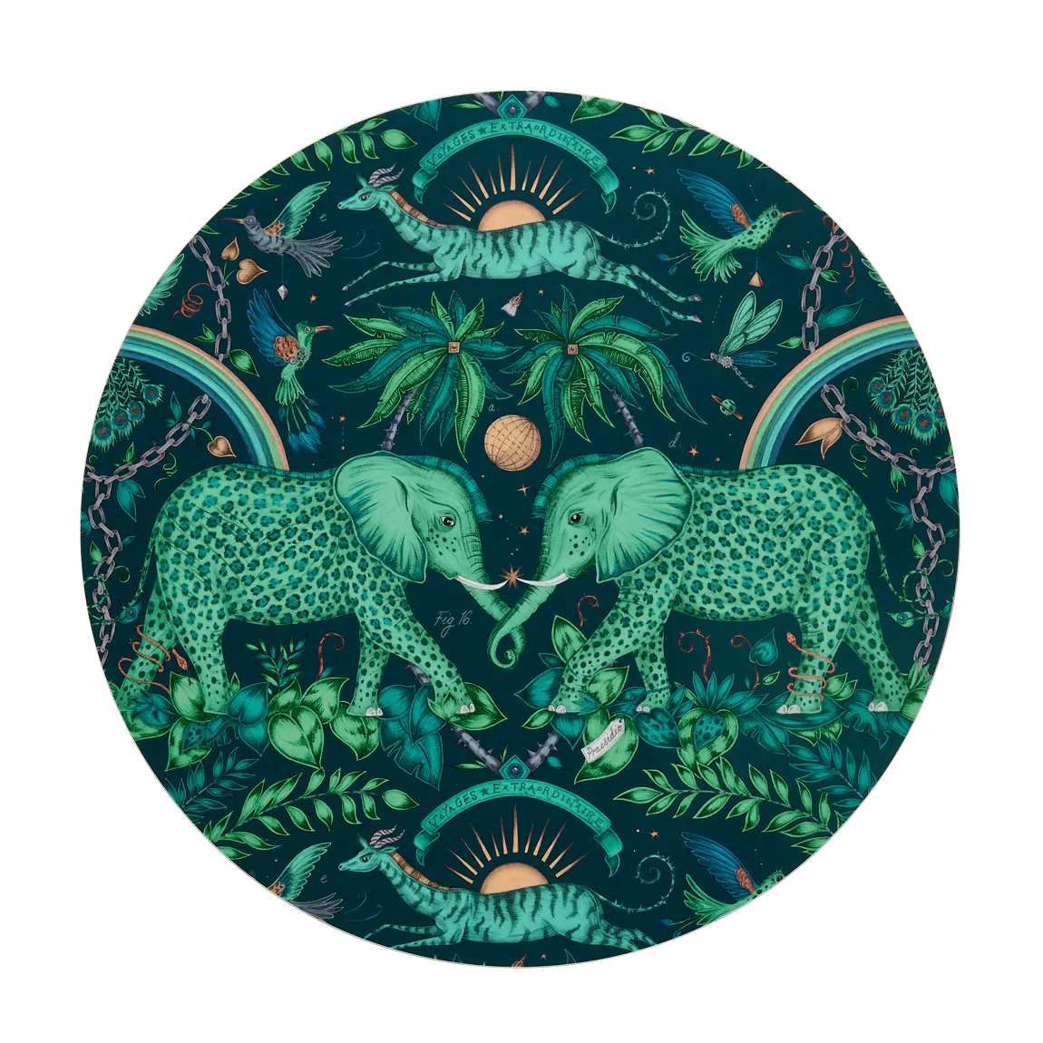 Image of Zambezi Round Placemat