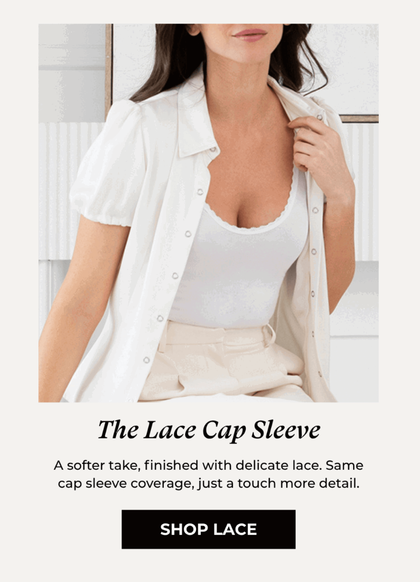 The Lace Cap Sleeve