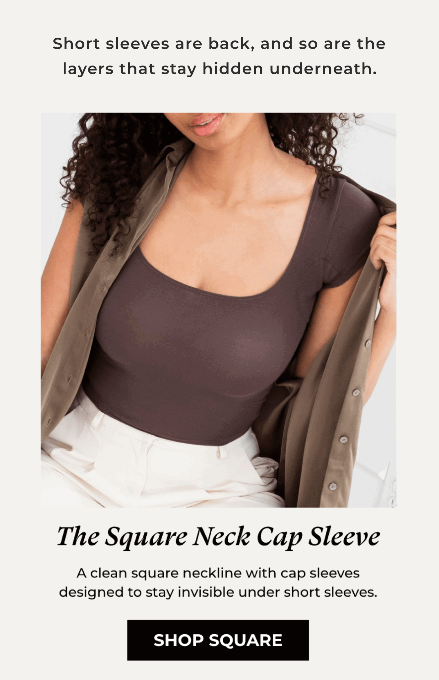 Short Sleeves are back this Spring