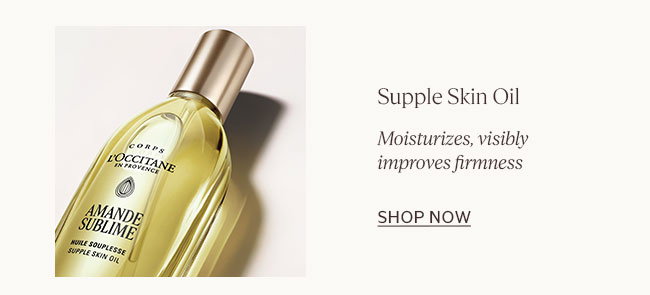 SUPPLE SKIN OIL | MOISTURIZES, VISIBLY IMPROVES FIRMNESSS  | SHOP NOW