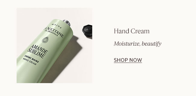 HAND CREAM | MOISTURIZE, BEAUTIFY  | SHOP NOW
