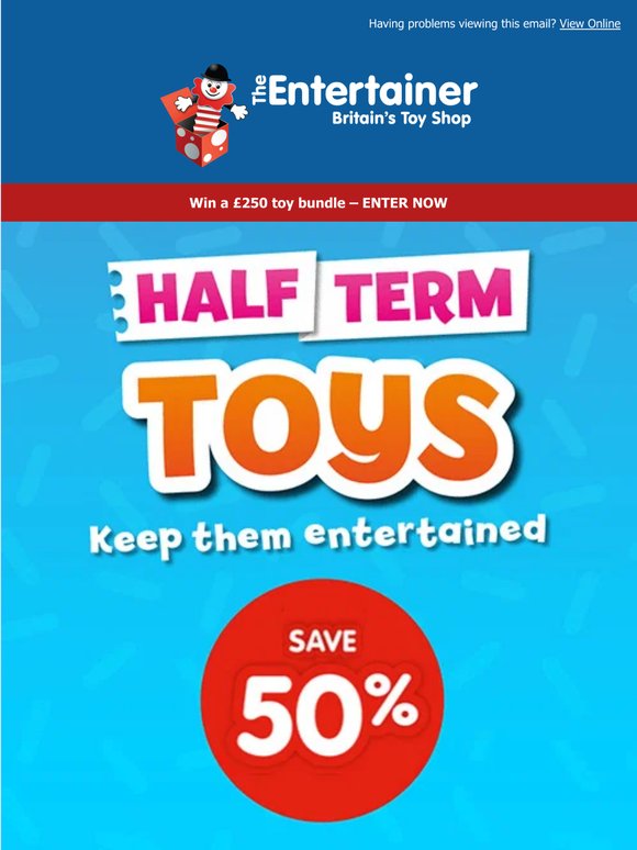 Our HALF PRICE Toys Event 😍