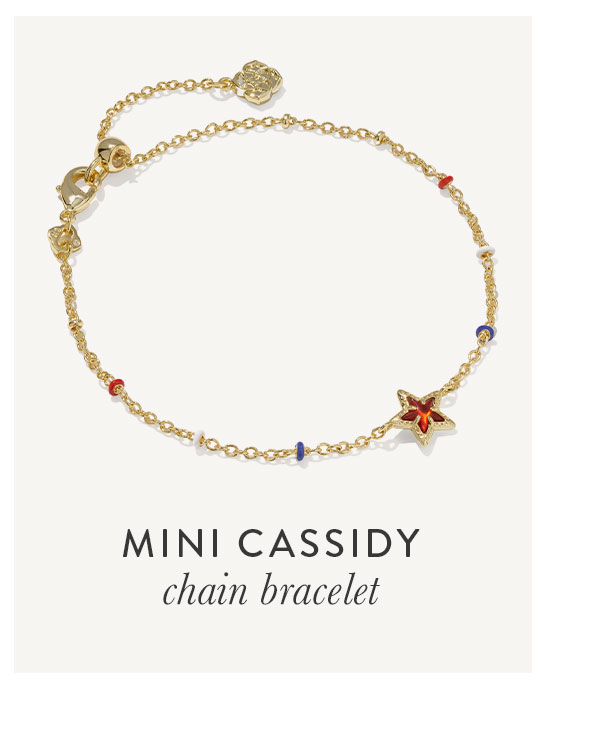 Mini Cassidy chain bracelet