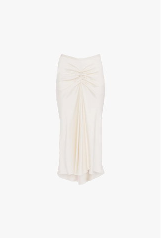 Bela Midi Skirt In Elderflower