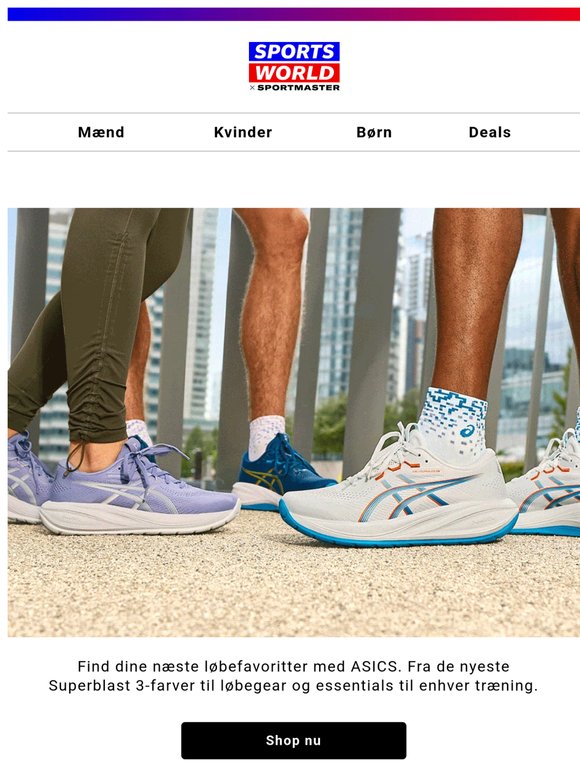 ASICS løbefavoritter er landet