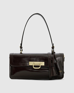 FINN CRACKLE BROGUING LARGE DAY BAG