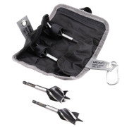 Vaunt X 4 Piece Stubby 4 Flute Auger Drill Bit Set