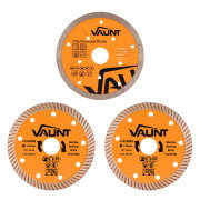 Vaunt General Purpose and Tile Diamond Blade Set 115mm - Pack of 3