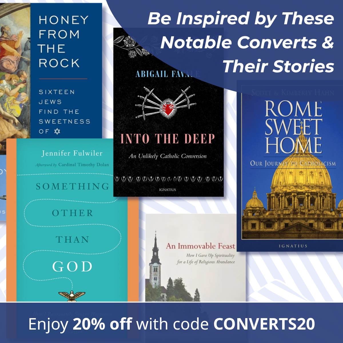 Use code CONVERTS20 for 20% off these featured titles.