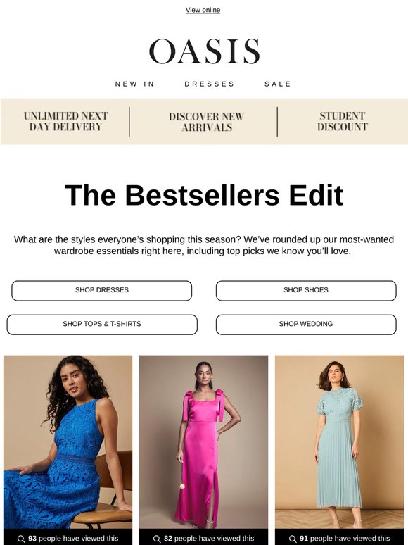Sought-After Styles Inside