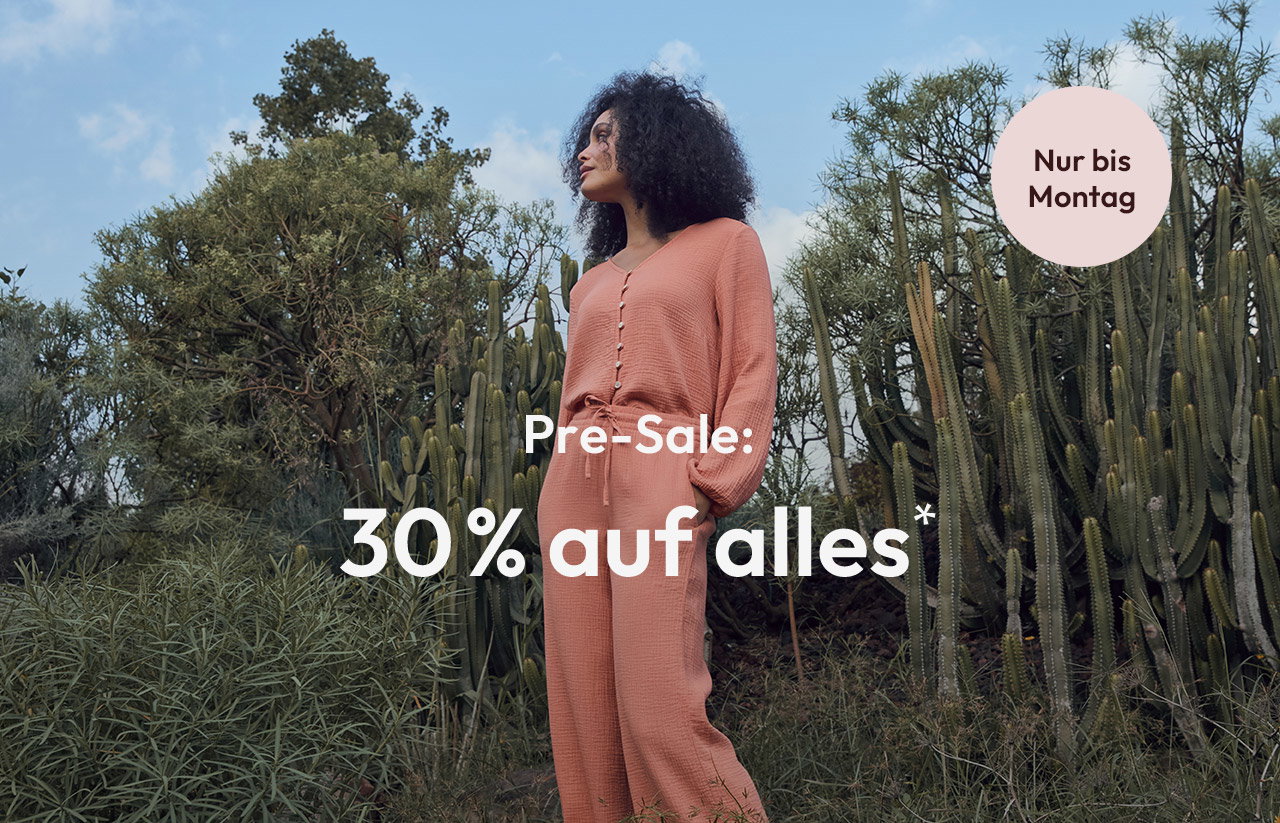 Nur bis Montag: Pre-Sale - 30% auf alles*
