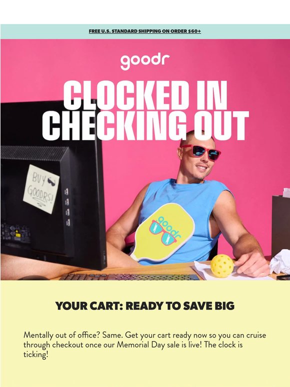 Set your OOO. Then stock your cart!