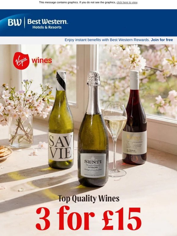Spring sipping sorted – 3 top-quality wines for £15