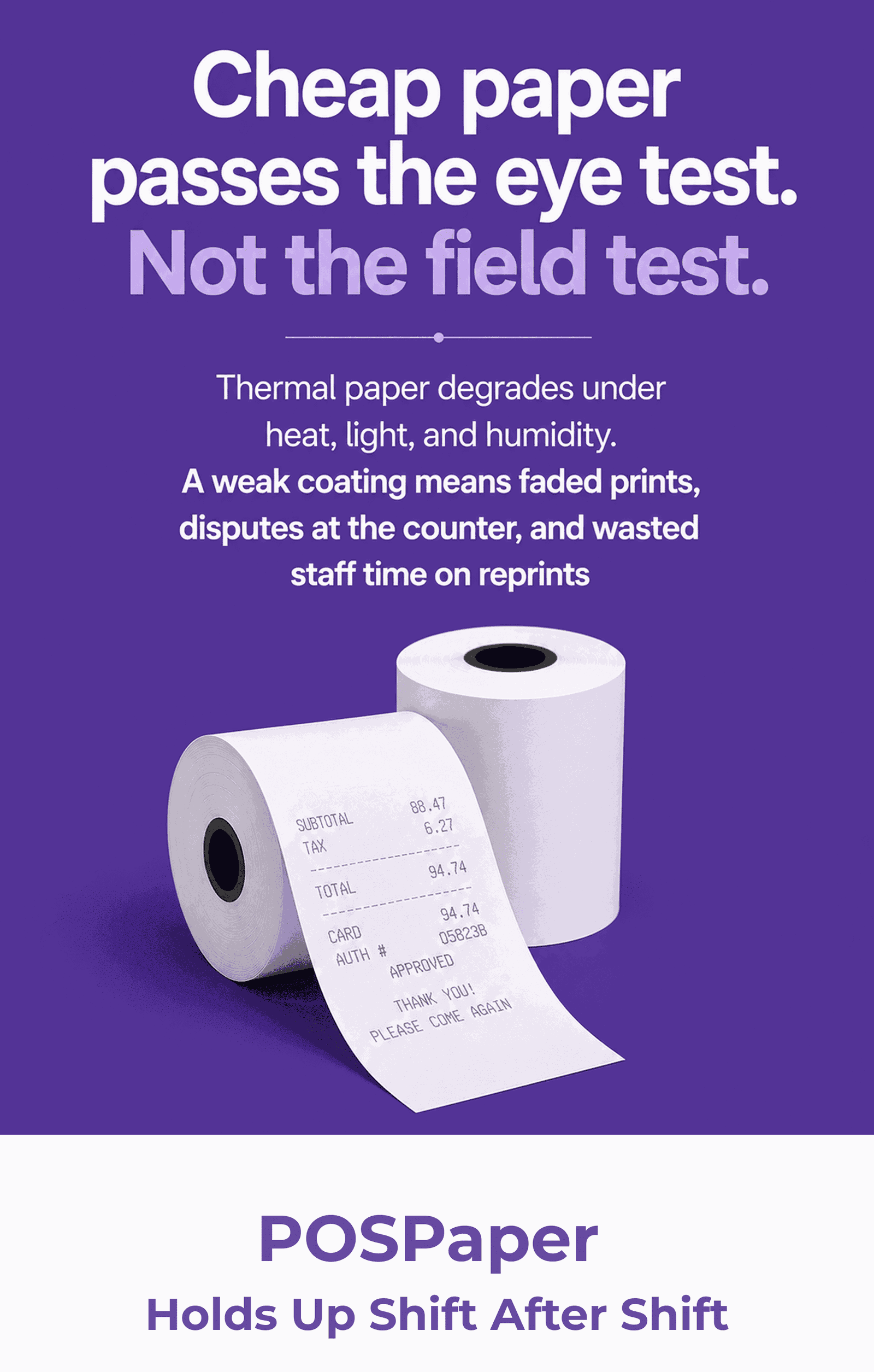 Thermal Paper Rolls