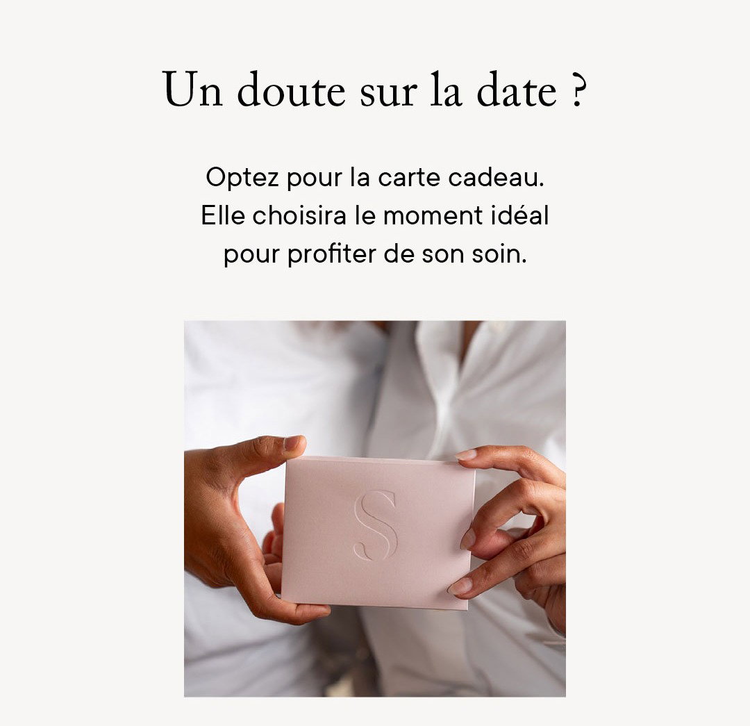 Un doute sur la date ? optez pour la carte cadeau.