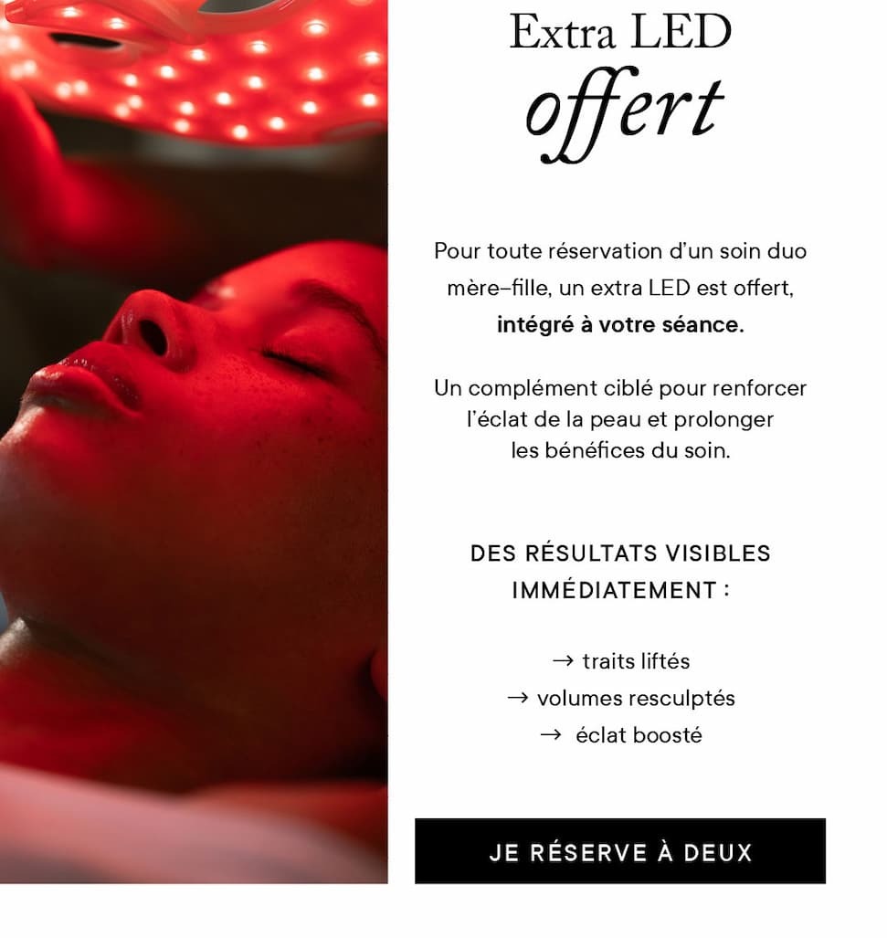 Extra LED offert : je réserve à deux 